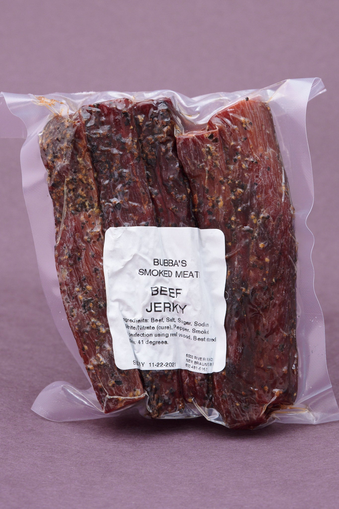 Comal County Truly Smoked Beef Jerky