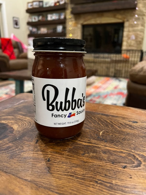 Bubba's Fancy "Almost Famous" BBQ Sauce